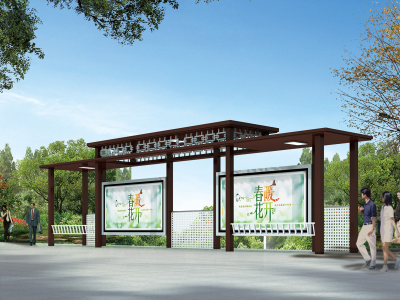 河南候車亭案例